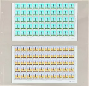 10 Lighthouse Maximum CLEAR Oversize Pages Modern Postcards 2 Pockets HORIZONTAL - Picture 1 of 3
