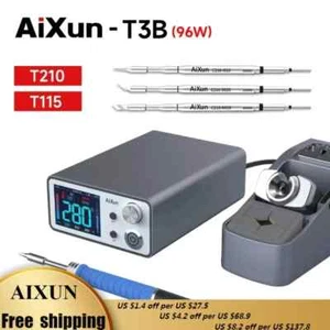 JCID AIXUN T3B T3A Intelligent Soldering Station T115/T210 Tips Electric Set