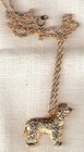 Irish Water Spaniel Gold Plated Necklace Pendant with 20" chain Jewelry*