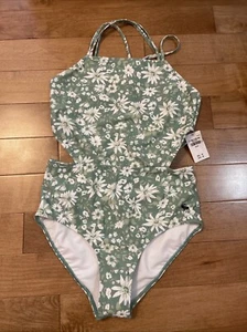 NWT Abercrombie Kids Girls One Piece Swimsuit Size 15/16 - Picture 1 of 7