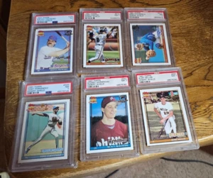 1991 TOPPS DESERT STORM BASEBALL - 28 CARDS (ALL GRADED 7, 8, 8.5 BY PSA) - Picture 1 of 6
