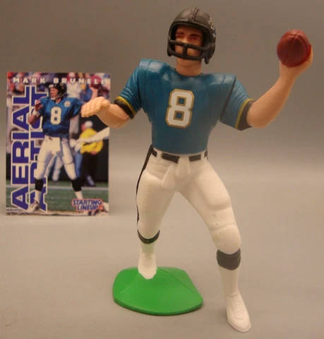1996 LOOSE STARTING LINEUP SLU FIGURE MARK BRUNELL JACKSONVILLE JAGUARS Cover