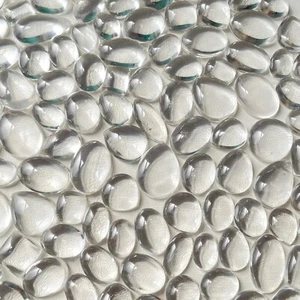 Natural Clear Quartz Cabochon Loose Healing Gemstone For Jewelry Supply - Picture 1 of 11