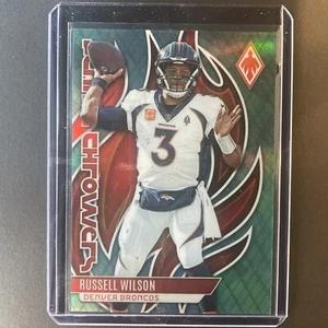 2023 Panini Phoenix Russell Wilson Flame Throwers Teal Parallel #/150 Broncos - Picture 1 of 3