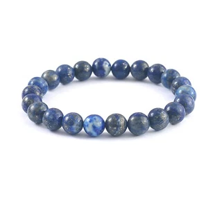 AAA Qualität 8 mm natürlicher Lippenstift Edelstein Perlen Armbänder Unisex Geschenk - Bild 1 von 3