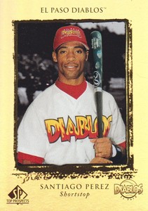 1999 SP Top Prospects Baseball #101 Santiago Perez