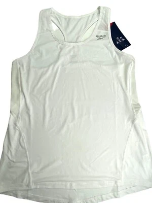 Reebok Athletic Women's Workout Ready Mesh Back Tank Top Med Slim Fit MSP $40 - Image 1 of 4
