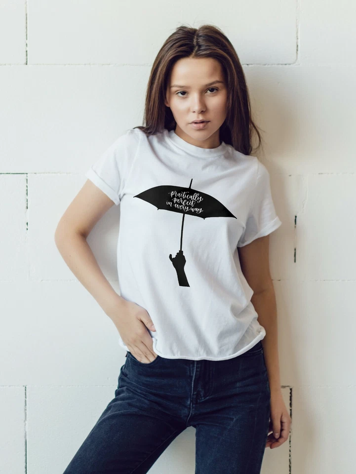 Mary Poppins - Practically Perfect in Every Way  - The Tee Shirt - All Sizes - Image 1 of 2