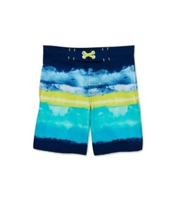 Boys Swim Trunks XL 14-16 Colorful BLUE Beach Shorts Ocean Tropical UPF 50+ NWT - Picture 1 of 4