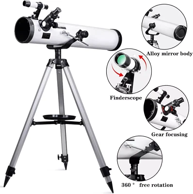 Newton-Teleskop 76/700 mm - perfekt für Astro-Einsteiger & Astronomie - Bild 1 von 4