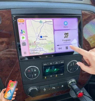 For 2007-2014 GMC Yukon XL 1500/2500 Android 15.0 CarPlay Car Stereo Radio GPS Foto 1 de 4