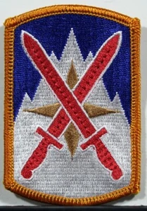 US Army 10th Mountain Division Sustainment Brigade Insignia Patch Full Color - Picture 1 of 1