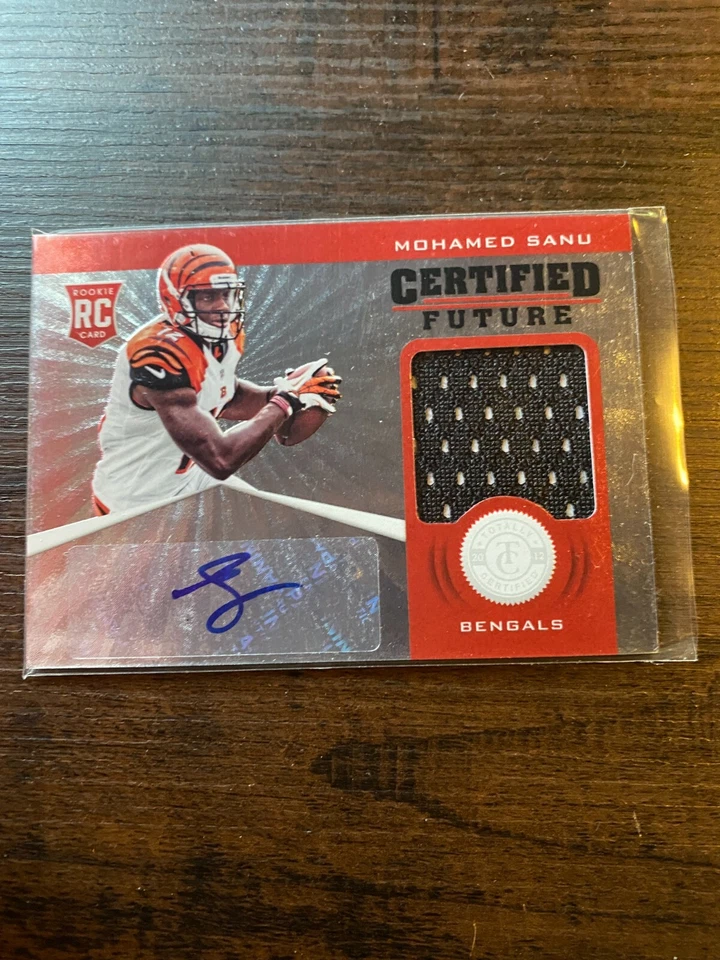 A77,179 - 2012 Totally Certified Future Jersey Autograph #24 Mohamed Sanu/175 - Image 1 of 1