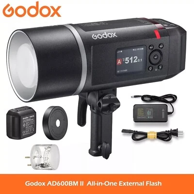 Godox AD600BM II 600W HSS 1/8000s 2.4G Outdoor Studio Flash with Modeling Light - Image 1 of 4