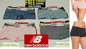 3 pack New Balance NB Women's Seamless Boyshorts Underwear Panties S M L XL- NEW - Picture 1 of 14