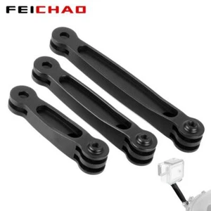 3in1 CNC Extension Mount Arm for Gopro Action Camera Helmet Bracket Tripod Mount - Picture 1 of 16