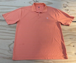 Nike Golf Dri-Fit Polo Short Sleeve Shirt Disney Resort Men’s Orange Sz. Large L - Imagen 1 de 8