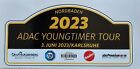Werbe - Aufkleber - ADAC YOUNGTIMER TOUR - 2023 - Nordbaden - Karlsruhe