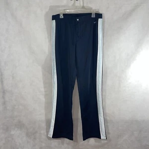 Nike Activewear Pants Boys Size 16 / 18 Blue White - Picture 1 of 9