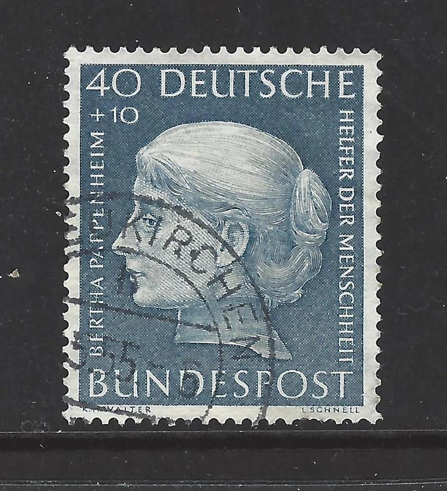 WEST GERMANY,  # B/341,  Used,  WELFARE ORGANIZATION,  Semi-Postal - Image 1 of 1