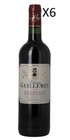 Lot de 6b Bordeaux Rouge 2015 Chateau Guillemet dircet produteur