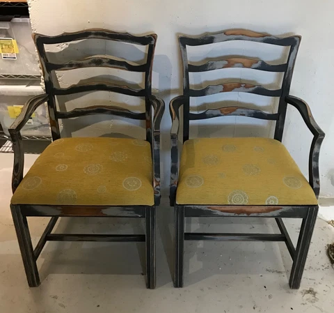 Pair of Vintage Circa 1940’s Armchairs Cover