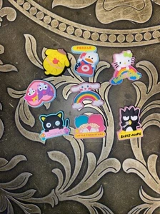 Set Of 8 Hello Kitty And Friends Shoe Charms For Crocs - Picture 1 of 10