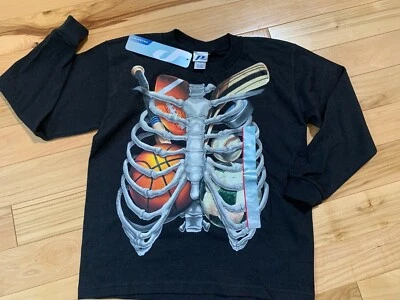 NUEVO CON ETIQUETAS PROSPIRIT Camiseta deportiva manga larga talla XS 4-5 niño 100 % algodón Foto 1 de 3