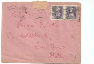 CARTA CIRCULADA A SAN REMO (ITALIA) 1939 NL568 - Picture 1 of 2