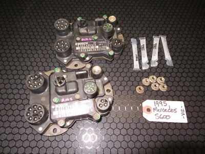 Par de caja de control de encendido Mercedes S600 1993-1995 OEM 0135457032 V12 ICM módulo Foto 1 de 4