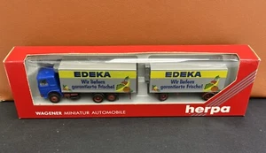 Herpa MAN Edeka Fruit Truck 818095 Z2 - Picture 1 of 13