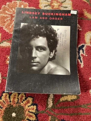 Lindsey Buckingham  Law And Order songbook 1982 NOS ship tomorrow - Image 1 of 3