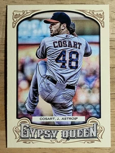 Topps Gypsy Queen #347 2014 Jarred Cosart SP - Imagen 1 de 2
