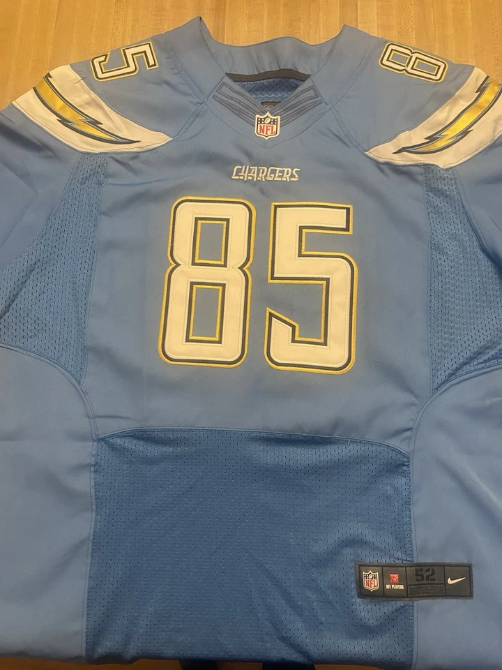 Camiseta Nike On Field Antonio Gates San Diego Chargers TALLA 52 Azul Claro Foto 1 de 4