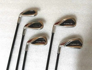 Callaway Diablo Edge Iron Set Irons 7, 8, 9, P, S , Graphite R Flex Left Hand - Picture 1 of 6