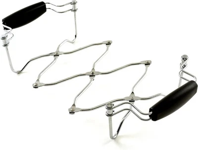 Norpro 412 Adjustable Expanding Metal Trivet & Hot Plate Holder, Chrome Steel - Image 1 of 4