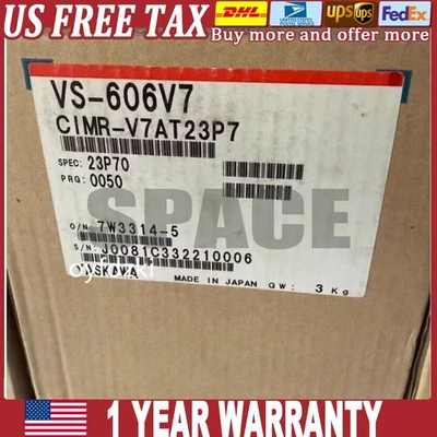 1Pcs New CIMR-V7AT23P7 VS-606V7 90Days warranty - Image 1 of 3