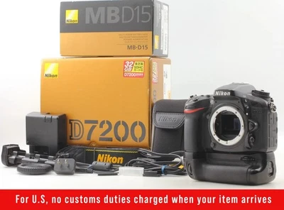 Nikon D7200 *MB-D15 Battery Grip* 24 MP APS-C Digtal SLR Camera [Near MINT] - Image 1 of 4