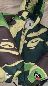 Bape Mega ABC Puffer Jacket 2xl A Bathing Ape - Picture 1 of 8