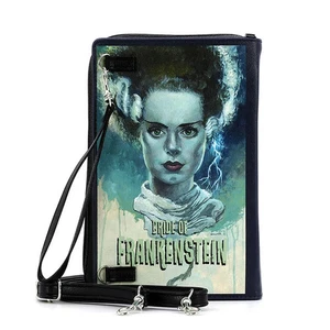 Bride Frankenstein Handbag Purse Crossbody Bag Monster Gothic Horror Spooky Gift - Picture 1 of 3