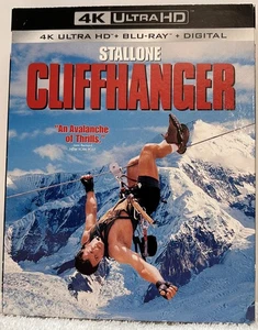 Cliffhanger [4K Ultra HD + Blu-Ray, W/Slipcover, LIKE NEW] - Bild 1 von 5