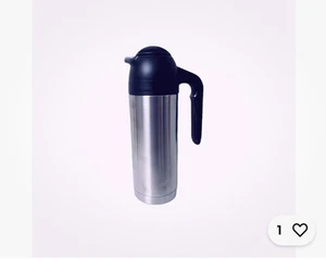 Servidor PMI Steelvac Caraf 1 litro sin base (34 onzas fluidas) tapa giratoria, NSF - Imagen 1 de 5