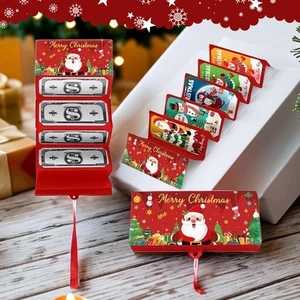 Porte-monnaie de Noël et porte-cartes cadeaux – Surprise des fêtes, design festi - Picture 1 of 17