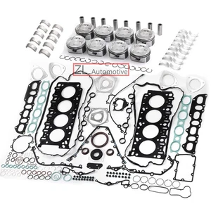Engine Rebuild Pistons Seals Overhaul Kit For Porsche Cayenne S 4.5L V8 M48.00 - Picture 1 of 8