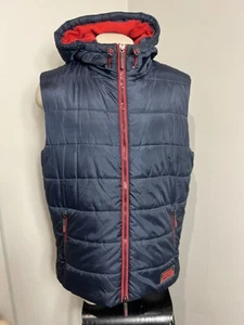 Superdry Men's Polar XXL Sport Gilet Sleeveless Quilted Vest Jacket Winter - Picture 1 of 16