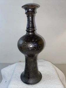 VASE Noir Ancien JEAN MARAIS Céramique VALLAURIS 50, Cocteau/Picasso/Capron P - Bild 1 von 8