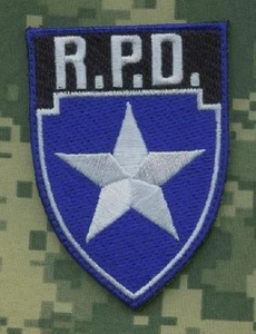 RESIDENT EVIL ZOMBIE OUTBREAK RACCOON CITY POLICE DEPARTMENT RPD vêlkrö PATCH - Picture 1 of 12