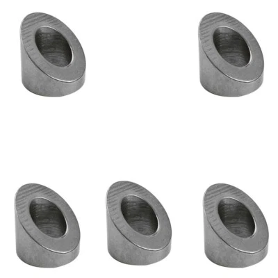 5 PCS 316 Stainless Steel 33 Degree Angled Beveled Washer Railing - 1/4 Cable