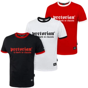 PRETORIAN T-Shirt Uomo Pit Bull Hooligans MMA Boxe Muay Thai Kickboxing - Foto 1 di 44