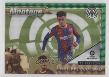 2020-21 Panini Mosaic La Liga Montage Green Mosaic Philippe Coutinho #28